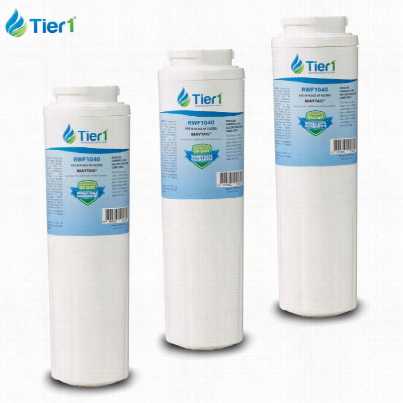 Ukf8001 Maytag Comparable Refrigerator Water Filter Replacement By Tier1 (3 Pack)