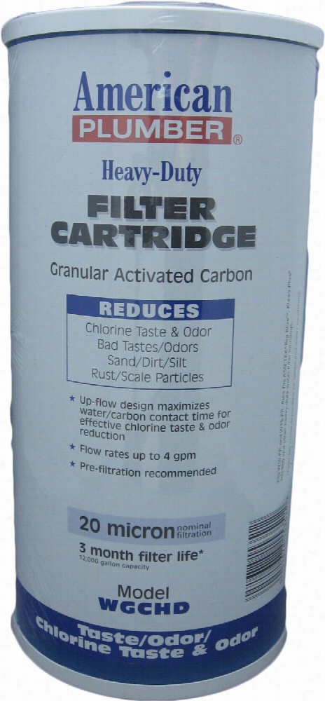 Wgchd American Plumber Undersink Filter Replacement Cartridge