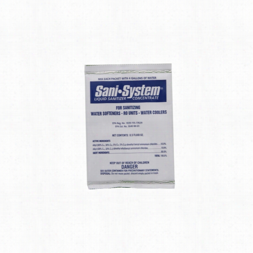 Ws-sani-system-1pk Pro Products Water Softener Liquid Sanitiser