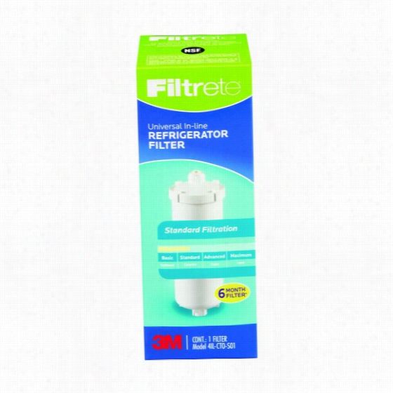 4il-cto-s01 3m Filtrete Inline Refrigreator Water Filter