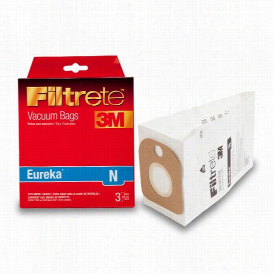 67714 3m Filtrete Eureka N Vacuum Bags (3-pack)