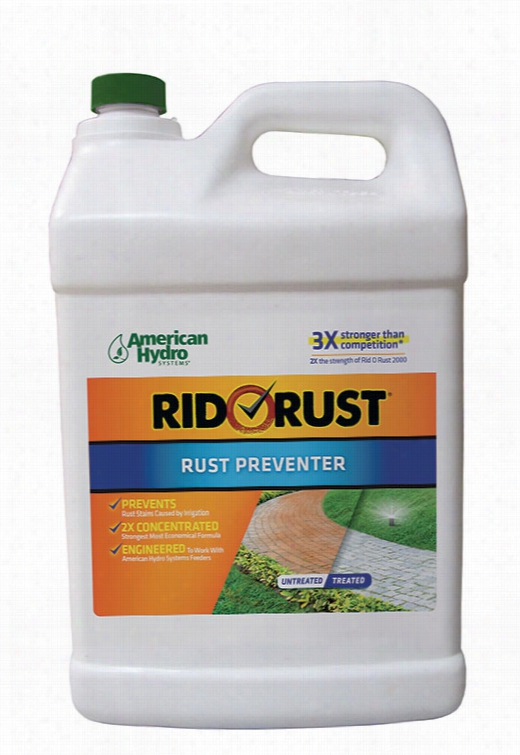 American Hydro Systems Rr1-2.5 R Id O' Rhst 2x Concentrate Rust Preventer (2.5 Galllon Container)