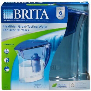 Brita Atlantis Melancholy Water Filter Pitcher (48 Ounce)