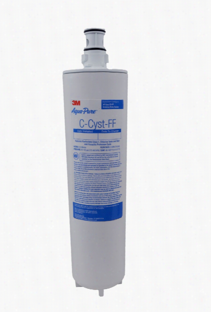 C-cyst-ff 3m Aqua-pure Undersink Water Filter Cartrdge