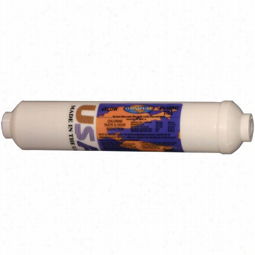 Cl10rot40-c Omnipure Inline Coconut Carbon Filter