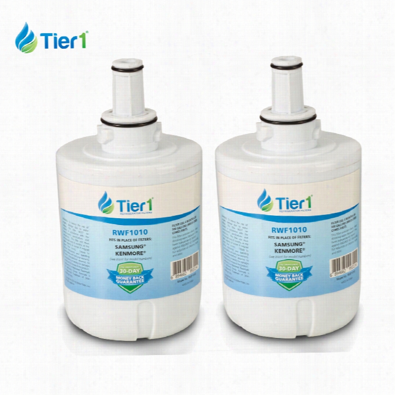 Da29-00003g Samsung Comparable Refrigerator Water Filter Replacement By Tier1 (2 Pack)