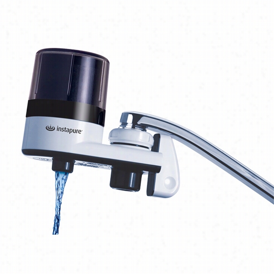 F2-white Instapure Essentials Faucet Filter System - White