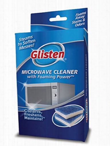 Glisten Mocrowave Cleaner With Foaming Power (2-pack)