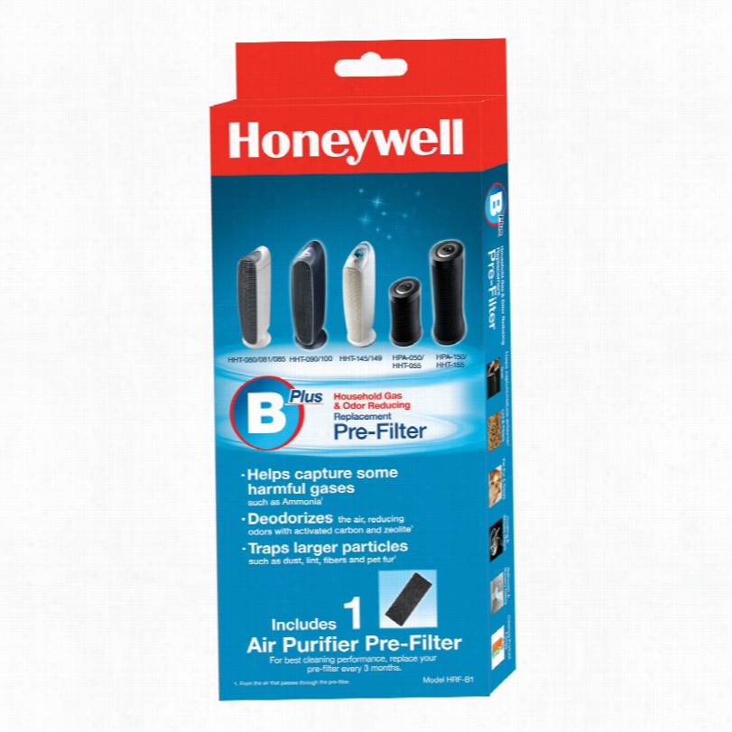 Hrf-b1 Honeywell Hou Sehold Odor And Gas Rducing Pre-filter