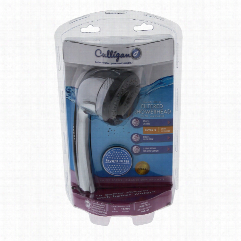 Hsh-c135 Culligan Handheld Fi Ltered Shower First Place Wit H Massage