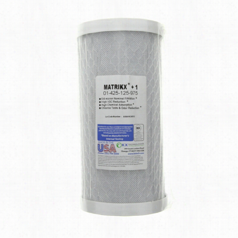 Matrikx-1-hd10 Kx Technologies Matrikx Whole House Filter Replacement Cartridge