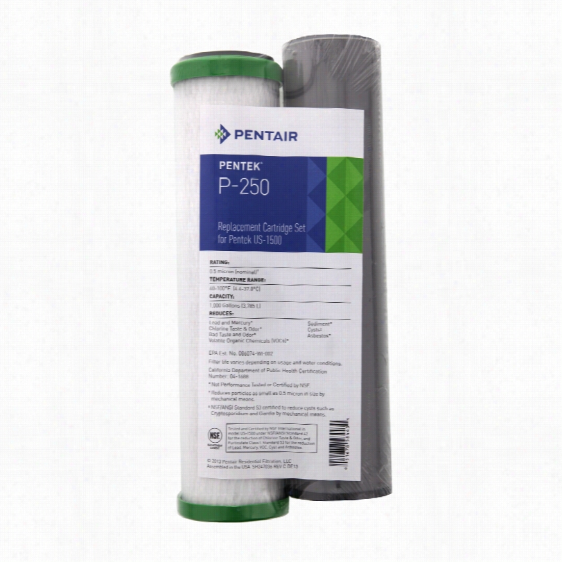 P-250 Pentek Undersink Filter Set