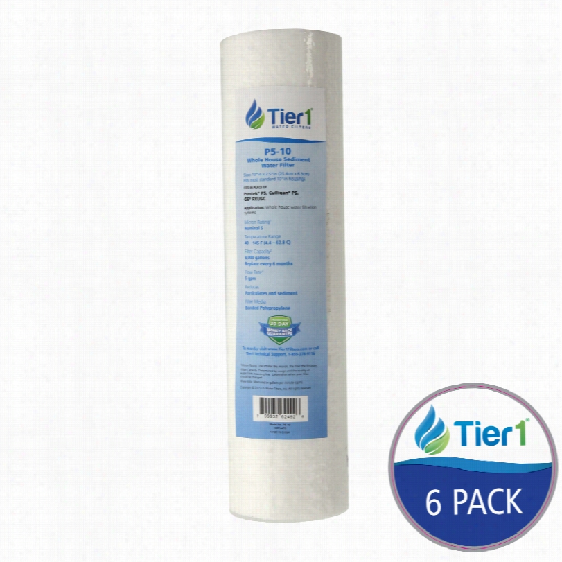 P5-10 Tier1 Sediment Water Percolate (6-pack)