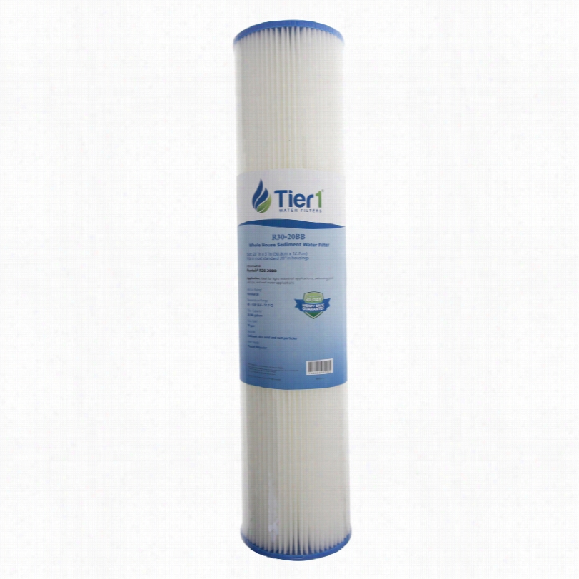 R30-20bb Pentek Comparable Whole House Sediment Water Filter By Tier1