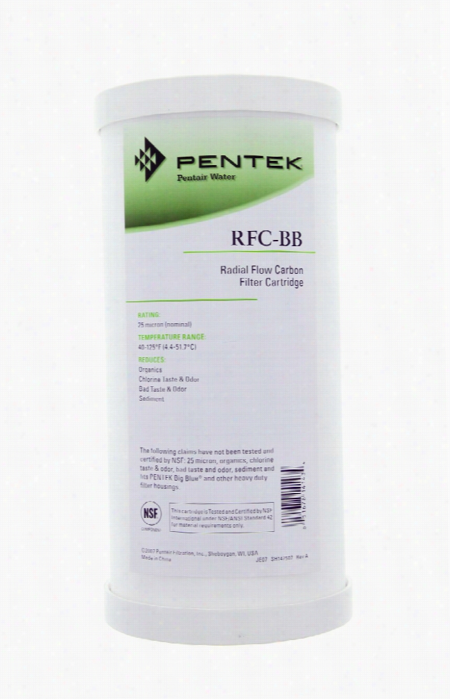 Rfc-bb Pentek Whole House Water Filter Cartridge Replacement