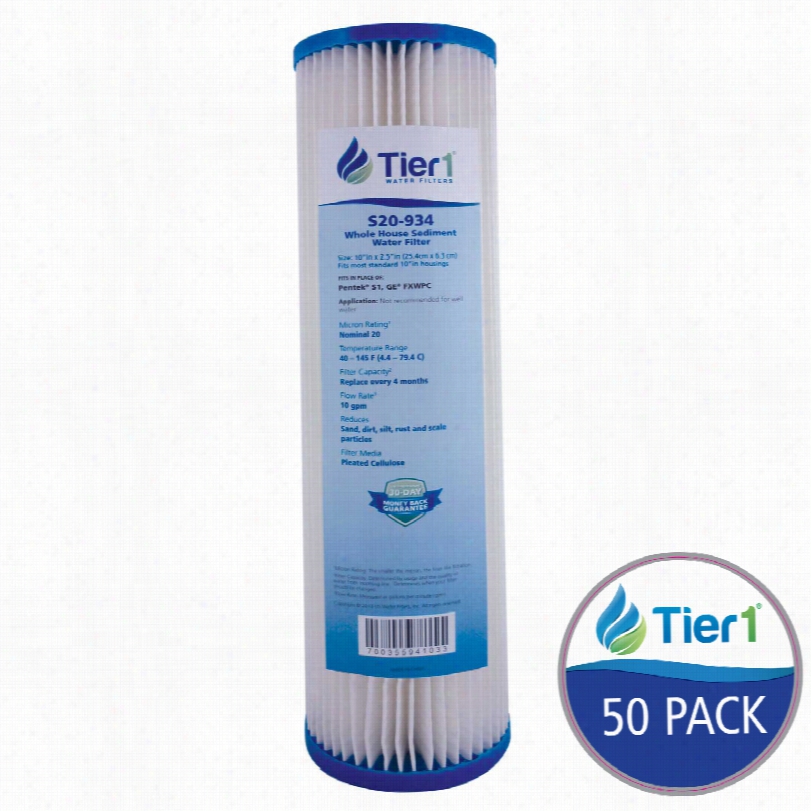 S1 Pentk Compara Ble Whole House Water Filter By Tier1 (50-pack)