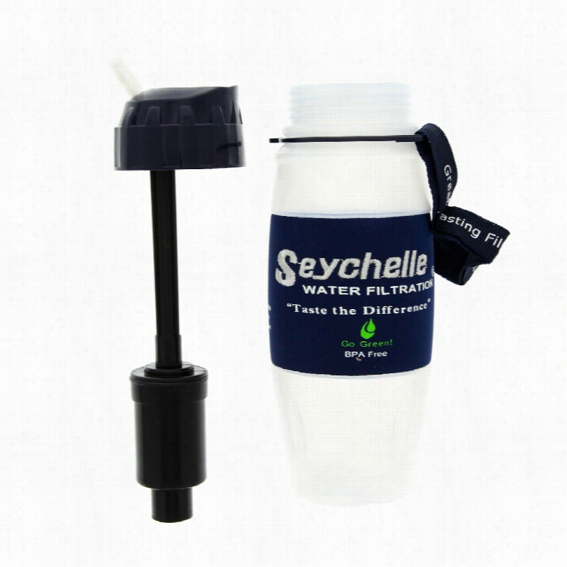 Seychelle Flip Top Filteed Water Bottle (28 Oz., #1-10203-28-hi-fc-sey)