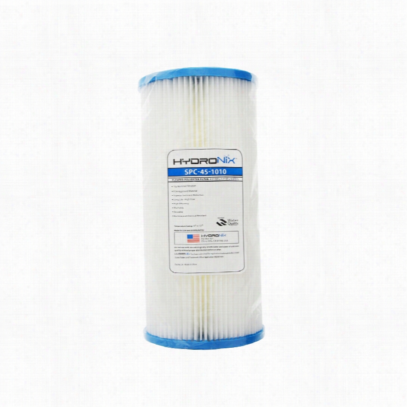 Spc-45-1010 Hydronix Pleated Sediment Water Filter