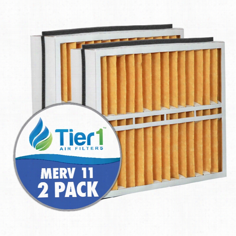 Tier1 Brand Replaccemejt For Trane Bayftfr17m - 17-1/2 X 27 X 5 - Mer 11 (2-pack)