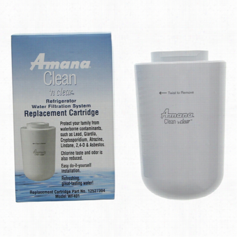 12527304 Amana Clean 'n Cle Ar Refrigreator Water Filtr