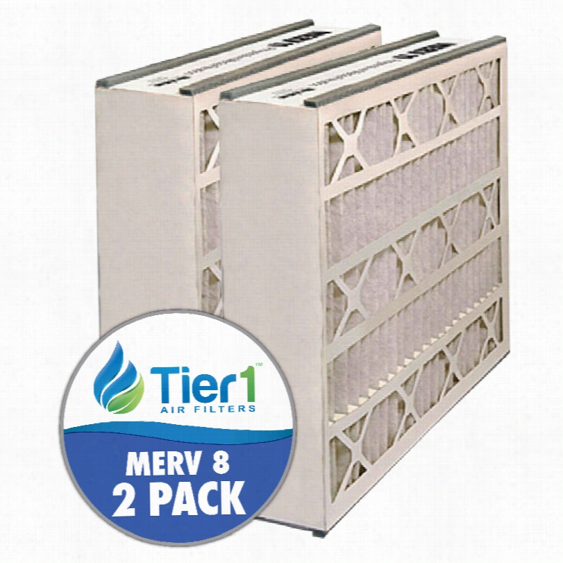 16x25x5 254649-105 & 259112-105 Trion / Air Bear Me R8 Comparable Air Filter Near To Tier1 (2-pack)