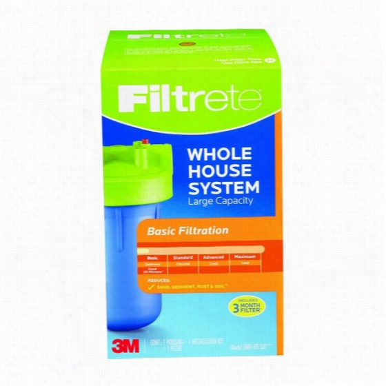 3wh-hd-s01 3m Filtrete Whole Hoise Sump Folte Rsystem