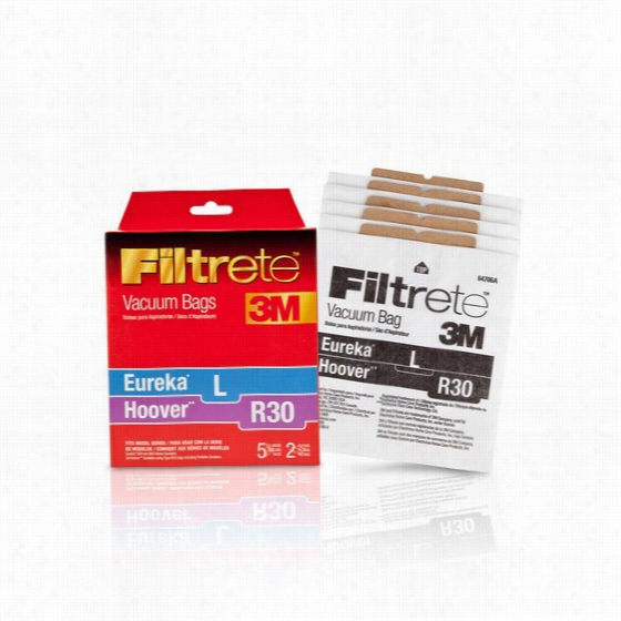 64706  3m Fi Ltrete Hoover R30 Vacuum Bags & Fliters (5 Bags / 2 Filters)