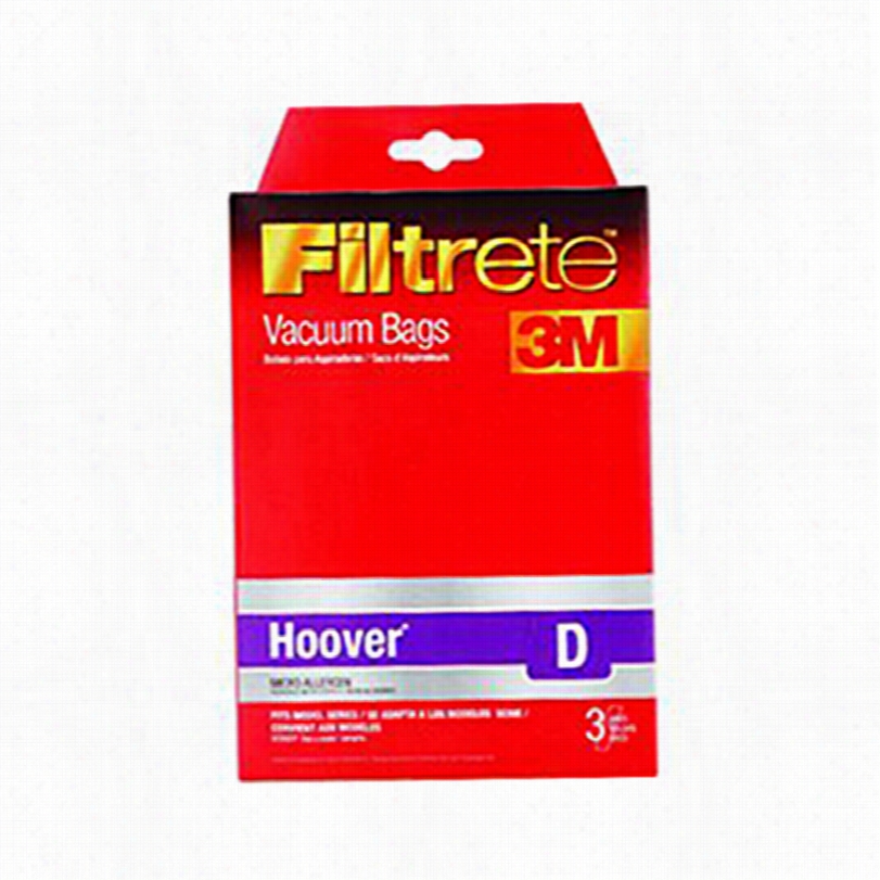 64 711 3m Filtrete Hoover D Vacuum Bags (3-pack)