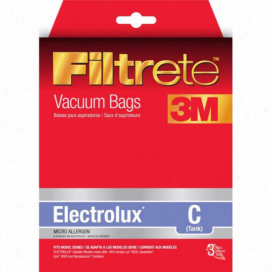 67706 3m Filtrete Electrolux C Vacuum Bags (3-pack)