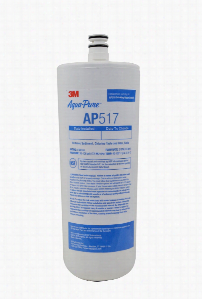 Ap517 3m Aqu A-pure Undersink Filter Replacemet Cartridge