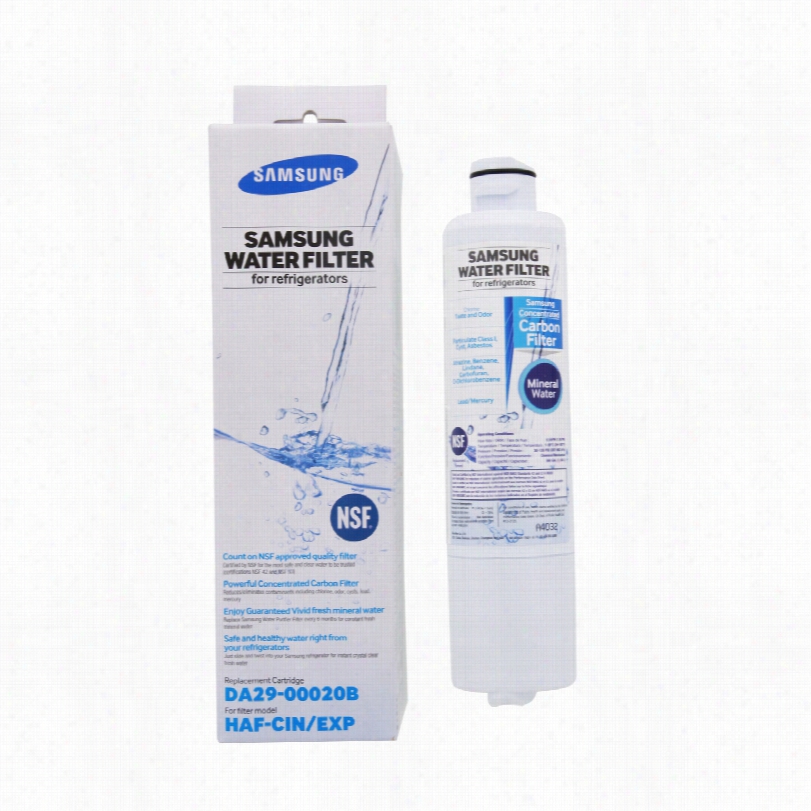 Da29-00o20b Samsung Auqa-pure More Refrigerator Water Filter