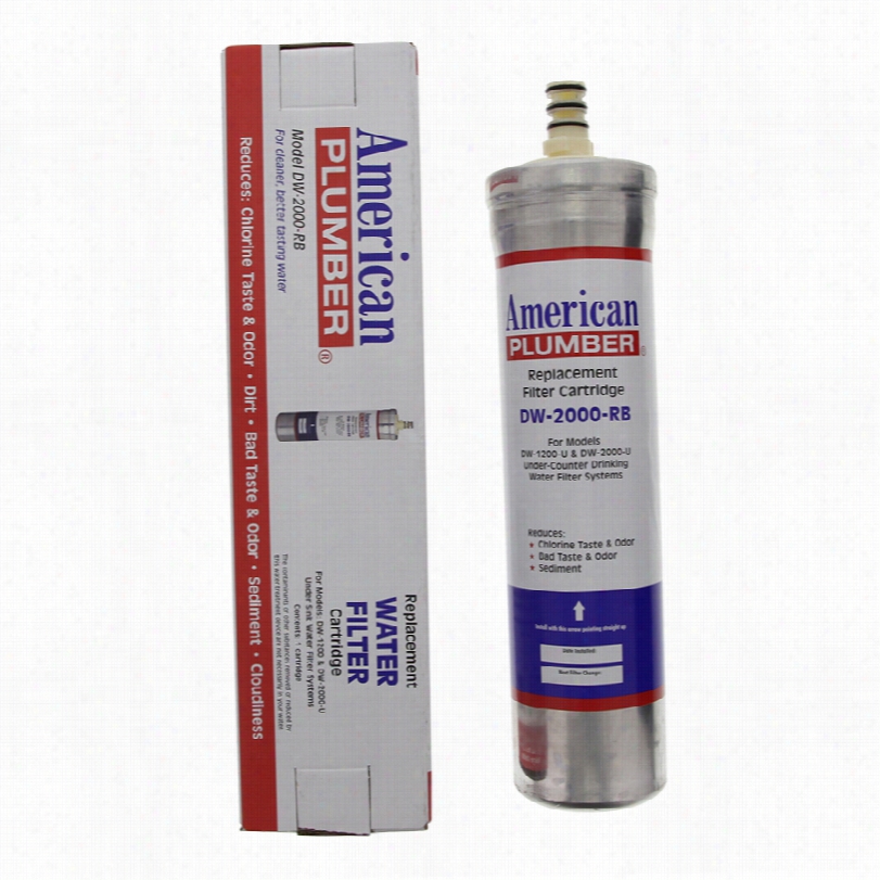 Dw-2000-rb Amerrican Plumber Replacement Filter Cartridge