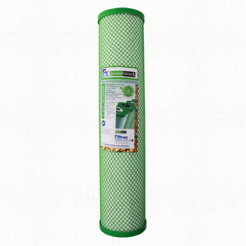 Fxb20rfl  Filtrex Ggreen Raadial Flow Water Filter Cartridges