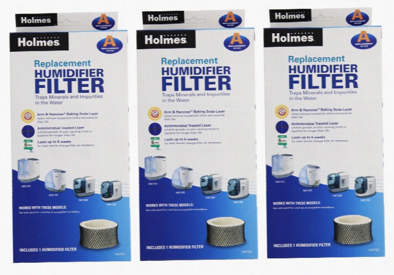 Holmes Hwf62pdqu Replacement Humidifier Filter (3-pack)