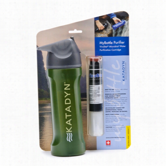 Katadyn Mybottle Personal Water Purifier Bottle (green Deer, #8017757)