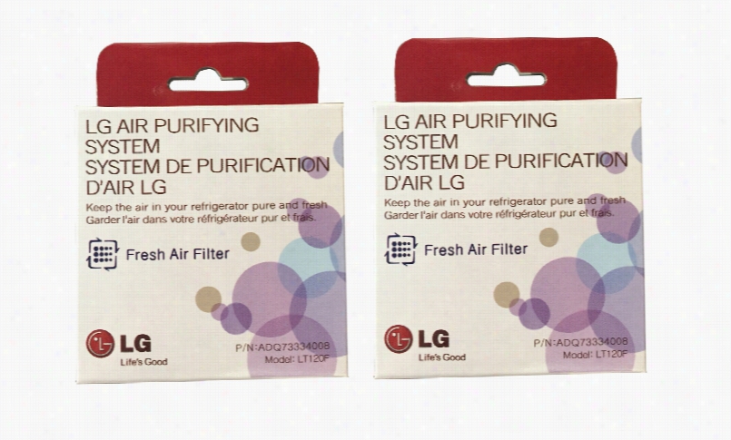 Lt120f Fresh Air Replacement Filter By Lg (2-pack)