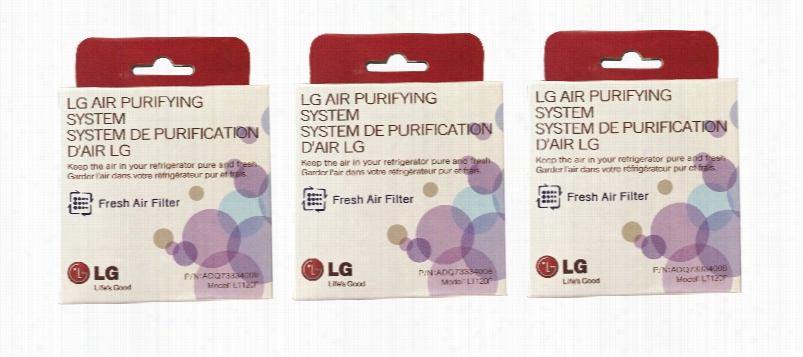 L T120f Fresh Air Replacement Filter By Lg (3-pack)