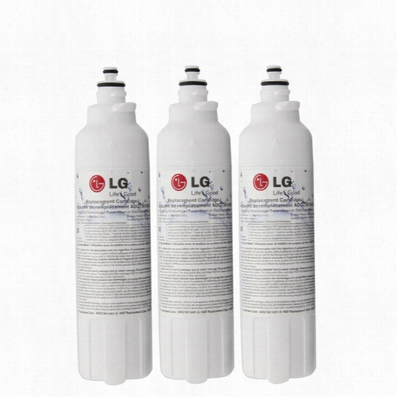 Lt800p Refrigerator Wate Rfilter By Lg (3-pack)