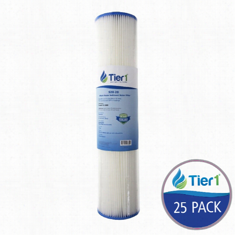 S1-20bb Pentek Compar Able Whole House Water Filted By Tierl (25--pack)