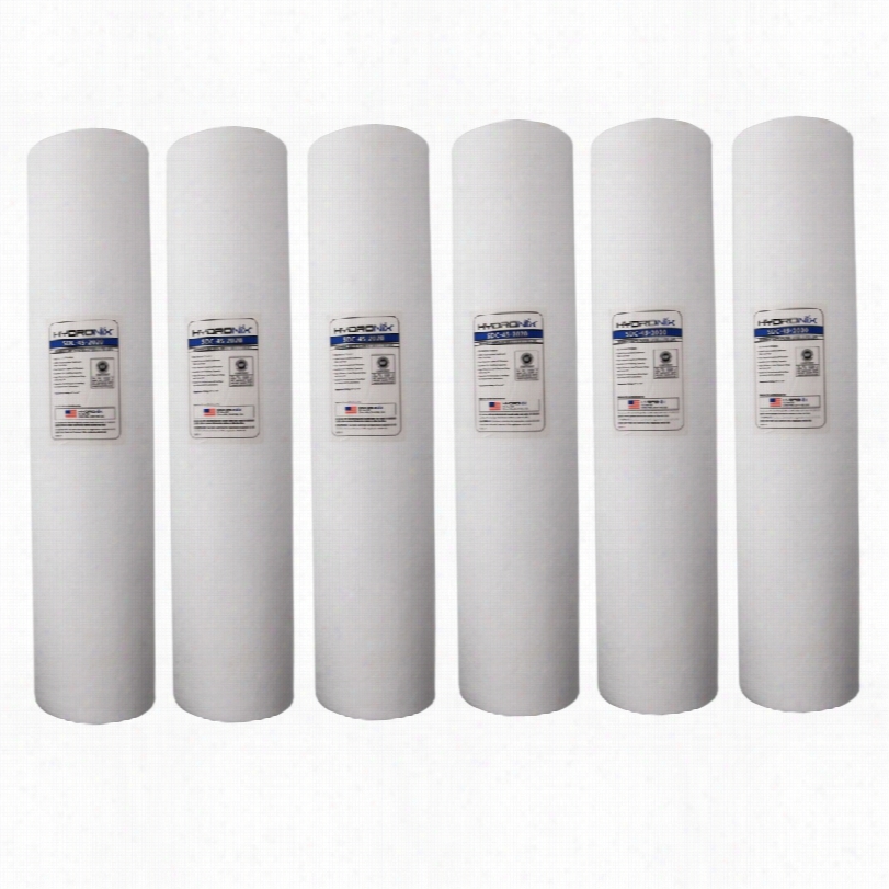 Sdc-45-2002 Hydronix Sedimennt Water Filter Cadtrjdge 6-pack)