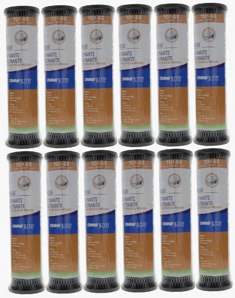 To1ss Omnifilter Whole  House Water Strain Replacement Cartridge (12-pack)