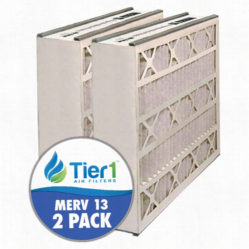 16x25x5 255649-105 & 251912-105 Trion / Air Bear Merv 13 To Be Compared Air Filtrr At Tier1 (2-pack)