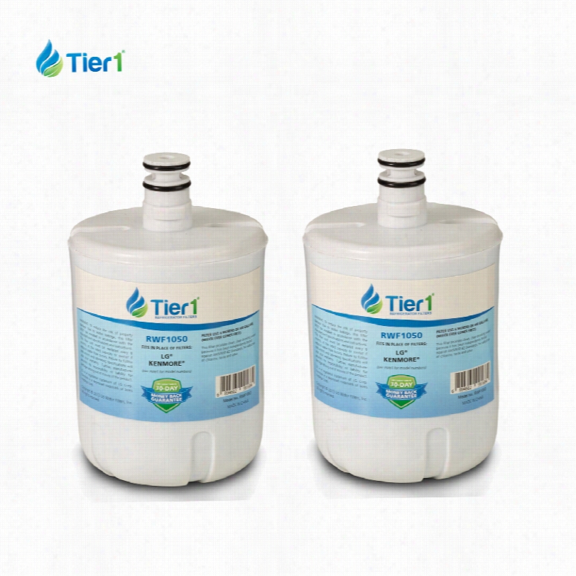 5231ja2002a / Lt500p Lg Comparable Refrigerator Water Filter Replacement By Tier1 (2 Pack)