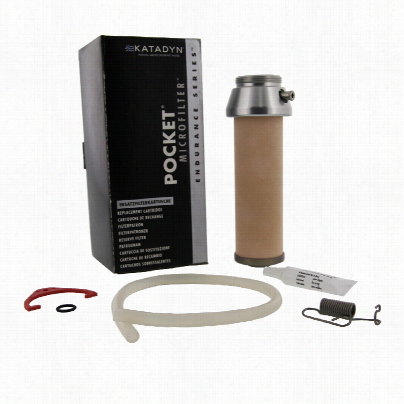 8013619 Katadyn Pocket Replacement Camping Water Filter Kit