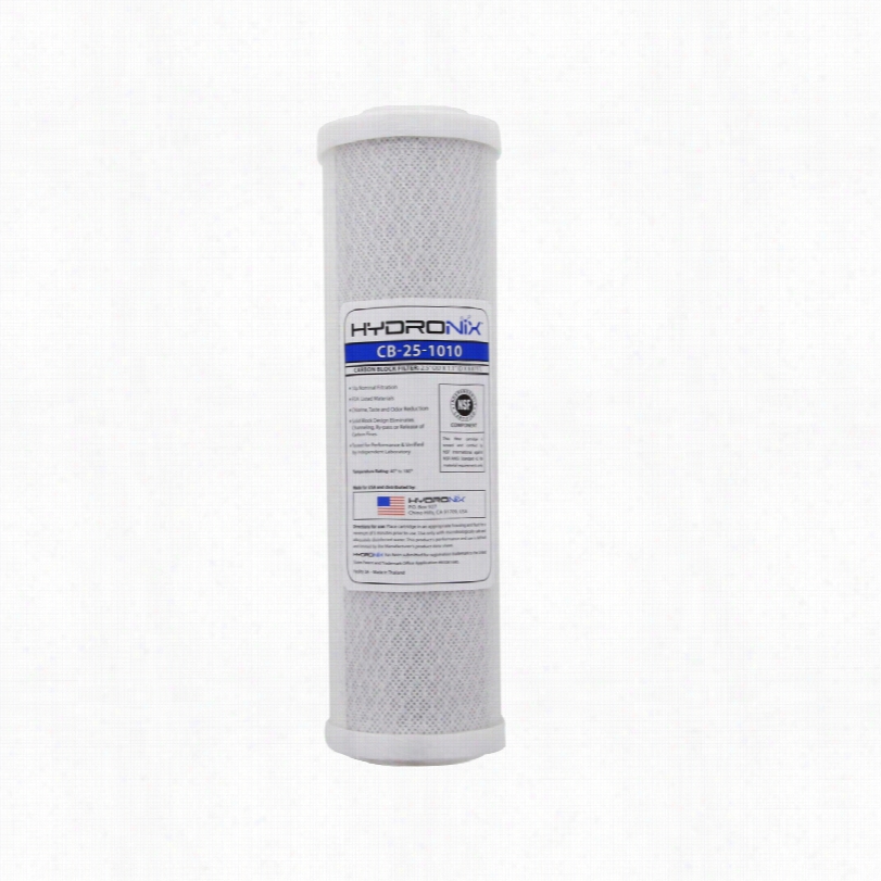 Cb-25- 1010 Hydronix Carbon Water Filter Replacement