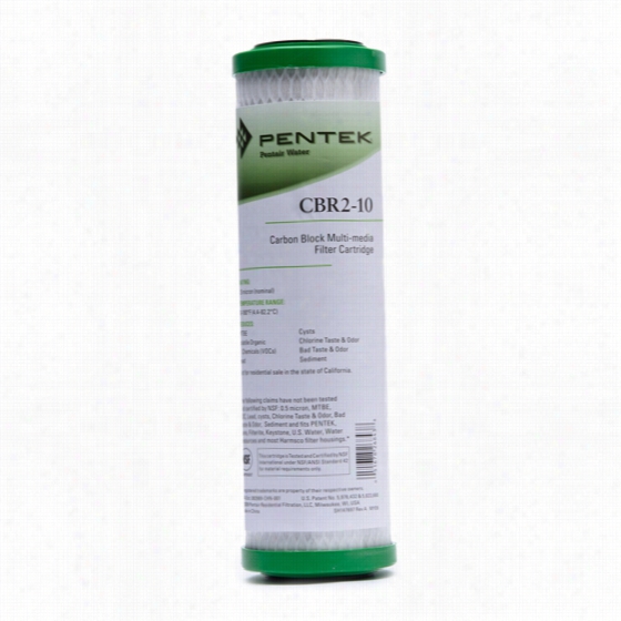 Cbr2-10 Pentek Undersink Filter Replacement Cartridge