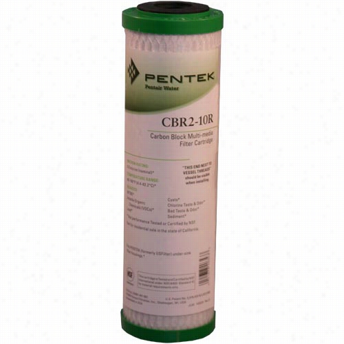 Cbr1-10r Pentek Undersink Filter Re-establishment Catrridge