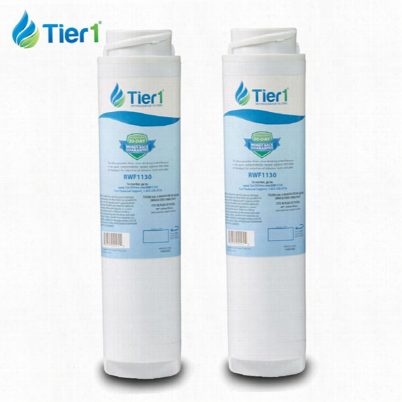 Gxrlqr Ge Comparable Refrigeerator Ater Filter Re Placement By Tier1 (2-pack)