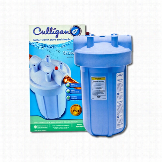 Hd-950 Culligan Whole House Water Filter System