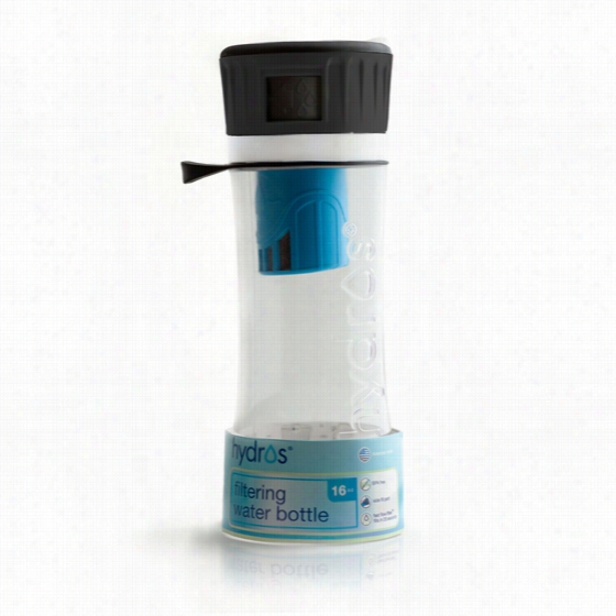 Hydros Side-fill Water Purifeir Bottle (charcoa Llid, #hbsf-char)